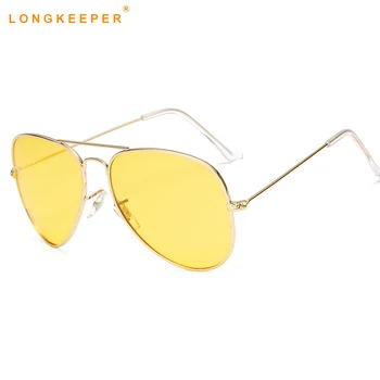 LongKeeper Bărbați Anti Glare Strălucire de Conducere ochelari de Soare pentru Femei de Noapte Viziune Ochelari Oglindă ochelari de Soare Unisex Ochelari de soare