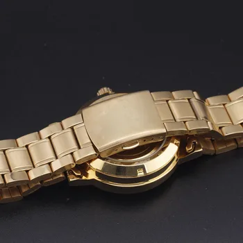 Lux Top Brand CÂȘTIGĂTOR de Aur Bărbați Schelet Militar Ceas Automatic Mecanic Rochie Ceasuri Barbati Relojes Automaticos Hombres