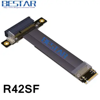 M. 2 unitati solid state NVMe M Key2280 Pentru PCIe 3.0 4x Riser Card Cablu PCI-Express x4 Extender 10 cm 20 cm 30 cm 1ft 2ft 3ft PCI-E Gen3.0 32G/bps