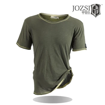 Mai ieftin!!! noul tricou barbati brand JOZSI maneci scurte rock camasi casual bumbac uscare rapidă sport coolmax tricouri