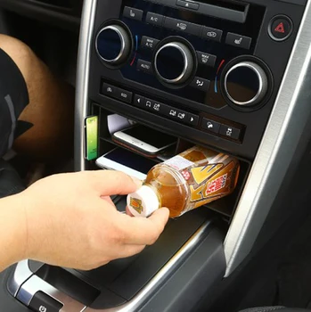 Masina Consola Centrală Multifuncțională Cutie De Depozitare Telefon Tava De Accesorii Pentru Land Rover Discovery Sport 2016 2017 Masina De Styling