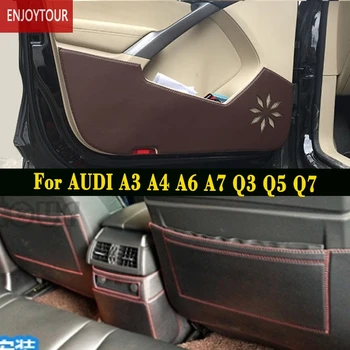 Masina tampoane fata usa spate Seat Anti-lovitură mat Accesorii Pentru audi A3 A4 B8 A5 A6 A1 A7 A8l Q3 Q5 Q7 TTS