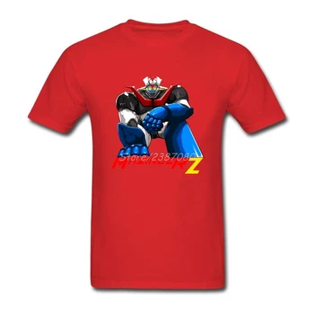 Mazinger Z T Camasa Marime Mare Maneca Scurta Personalizat pentru Bărbați T-shirt de Sus Imprimantă 3d Bumbac Funny T-shirt