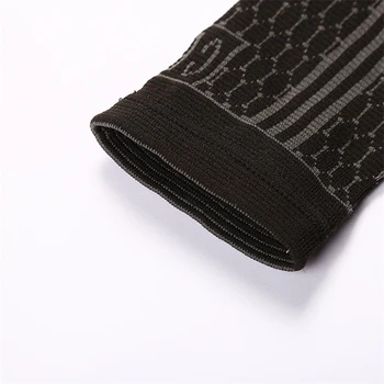MEGE Brand de Înaltă Elastic 2 Culoare Jacquard Tricotat de Sprijin Glezna Cald Volei Baschet de Îngrijire de Picioare Echipamente Sportive de Siguranță