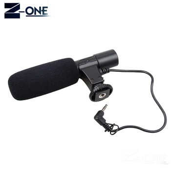 Mic-01 Condensator Profesional Camera Microfon pentru Canon EOS M2 M3 M5 M6 800D 760D 750D 77D 80D 5Ds R 7D 6D 5D Mark IV