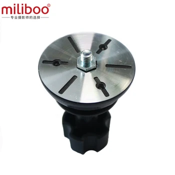 Miliboo Cap Fluid Mingea Adaptor MYT807 pentru Camera foto/video Trepied/Monopied Sta Bol Dimensiune 75 mm Compatibil pentru Manfrotto Model