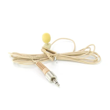 Mini Capsule Invizibil Jack de 3,5 mm Șurub Blocabil Clip Cravată pe Microfon de Rever Microfonul de tip Lavaliera Pentru UHF Wireless Transmitator Bodypack