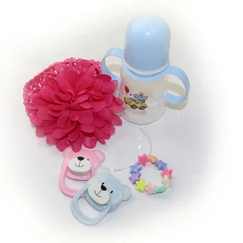 Moda Copil Născut Seturi de Accesorii pentru 3-5 buc Costum 22-23 Inch Baby Doll 8 Tipuri pot Alege Cu Suzeta Sticla de Lapte pentru Copii Jucării DIY