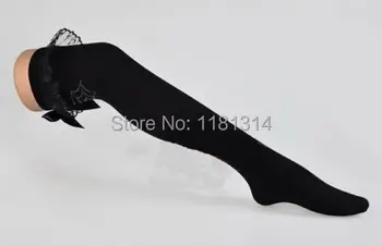 Moda Sexy Spider Model De Top Din Dantela Pură Chiloței, Dresuri Ciorapi Negri Dropshipping T-2103