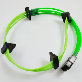 Molex 4PIN la Sata conector adaptor cablu prelungitor cu mai multe culori sleeving