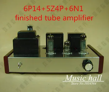 Music Hall cele mai Recente HIFI 6P14+5Z4p+6N1 Single-ended Clasa Un Tub Amplificator de Supapă Stereo Power Amp DIY Kit