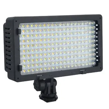 NanGuang CN-LUX2200 2200 LED Bi-Culoare 3200K-5400K Video cu LED-uri Lampa de Lumina Pentru Canon Nikon Sony Camera Video DV