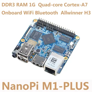 NanoPi M1 Plus de Bord de Dezvoltare Allwinner H3 4K Juca Quad-core Cortex-A7 la Bord WiFi Bluetooth Compatibil cu Raspberry Pi
