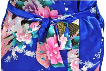 New Sosire Negru de Femei din China, de Mătase Raionul Mini Halat Sexy Kimono de Baie Rochie Fermecător Lenjerie Intima Pijama S M L XL XXL XXXL
