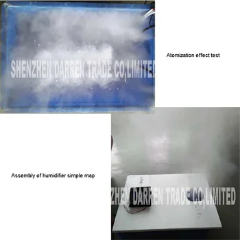 New Sosire pentru uz Comercial Și Casnic cu Ultrasunete Mist Maker Fogger 10 Cap Umidificator 4.5 kg/H Atomizor cu Ultrasunete CL-10D48-2