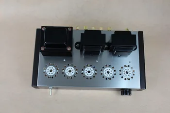 Nobsound DIY 6P3P Home Audio Amplificator Tub Caz de Calculator 6N8P Pură Set Complet Tub Amplificator de Asamblare DIY Kituri de 8W+8W AC110V/220V
