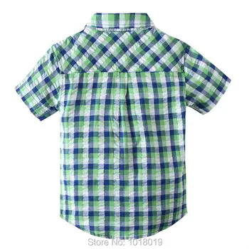 Noi 2018 Brand de Vara din Bumbac Băieți Copii Haine Copilul de Copii Haine de Copii Tees T-Shirt Tricou Maneca Scurta Bluza Baieti