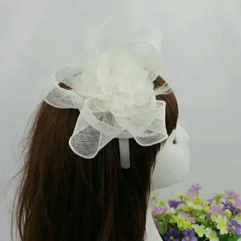 Noi Fuchsia Bej Pene Hairband De Moda Mireasa Florale De Nunta Fascinator Pălării De Partid/Rase/Biserica/Cocktail Femei Caciula