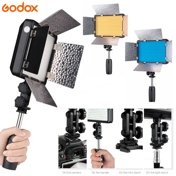 Noi Godox LED308W II 5600K LED-uri Albe de Control de la Distanță Video Profesionale de Lumina de Studio + Adaptor AC fierbinte de vânzare
