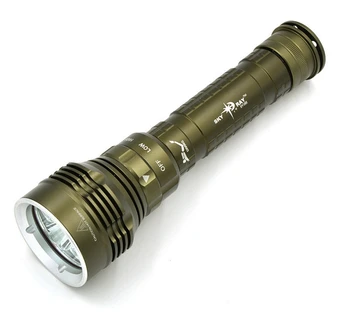 NOI Scufundări Lanterna led-uri lumina 8000lm 100m sub apă Lanterna Felinar 5x CREE XML L2 Impermeabil Lampa +2*26650 Baterii+Incarcator