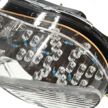 Obiectiv clar Integrat Frana LED Coada de Lumină semnalizatoare Far Pentru Yamaha YZF R6 YZFR6 YZF-R6 2001 2002 01 02 Motocicleta
