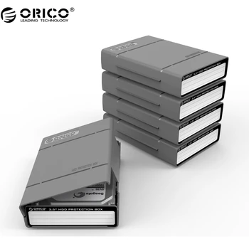 ORICO PHP-5S 5 Bay 3.5 inch Caseta de Protecție / de Stocare de Caz pentru Hard Disk(HDD) sau SDD cu Funcția de rezistent la apa - 5 BUC/LOT
