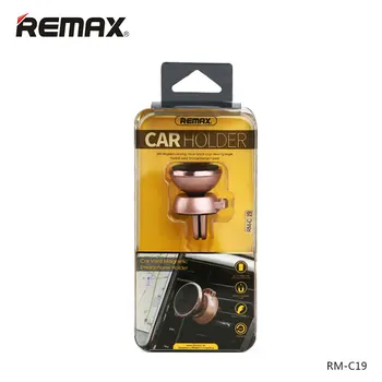 Original Remax Auto Universal Telefon Suport Magnetic de Aerisire Monta GPS Stand 360 Reglabil Suport de Telefon Mobil Pentru Smartphone-uri