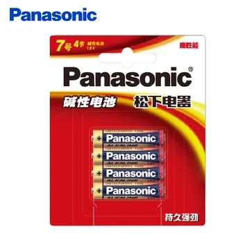Originale Originale Panasonic 1,5 v Baterii Alcaline AAA 4 BUC/LOT aparat de Fotografiat Baterie de Înaltă Calitate Primar Batteires Pentru Jucării de la Distanță