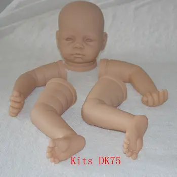 Otarddoll DK75 Părți ale Corpului Pentru 22inch Renăscut Papusa Accesorii DIY Model de Vinil Kituri Silicon Renăscut Papusa Kit Baby Doll transport gratuit