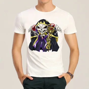 Overlord Tricou de Vara cu Maneci Scurte Teenages Anime Overlord Logo T-Shirt de Sus Tricouri tricou Pentru Barbati Femei