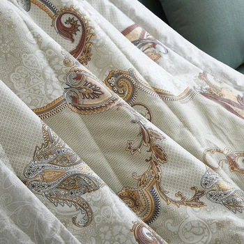 Papa&Mima stil Occidental Quilting Mângâietor Plapuma de Vară Twin Queen-Size Pături în Carouri Bumbac