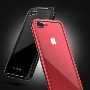Pentru Apple iPhone 7 Caz Transparent din Sticlă Clară capinha fundas Acoperi iPhone7 Caz Pentru Apple coque iPhone 7Plus Caz 7 Plus etui