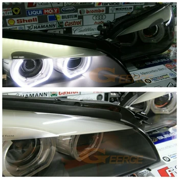 Pentru BMW F01 F02 F03 F04 730d 740d 740i 750i 760i 2008-2012 XENON FARURI Excelente DTM Stil Ultra luminos led Angel Eyes kit