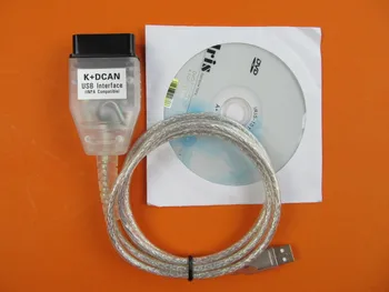 Pentru bmw inpa k d-poate 2018 mai noi Ediabas-K+DCAN USB Interfata D-CAN POATE Scana Cititor OBD OBD2 Cablu