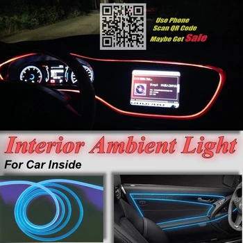 Pentru BMW seria 3 M3 E30 E36 E46 F30 F31 F34 Z3 Interior Masina NOVOVISU Lumină Ambientală Panoul de Benzi iluminare Interior Fibra Optica Lumina