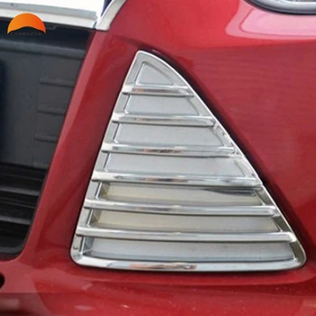 Pentru Ford Focus 2012 2013 ABS Cromat Grila Fata Apropiere Decor de Curse Gratare Ornamente Accesorii Auto Protector 2 buc