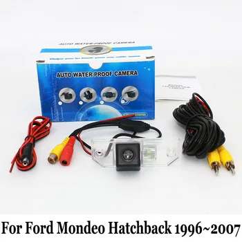 Pentru Ford Mondeo MK2 MK3 Hatchback 1996~2007 / HD CCD Viziune de Noapte Camera cu Vedere în Spate / RCA AUX Fir Sau fără Fir, Camera de Rezervă
