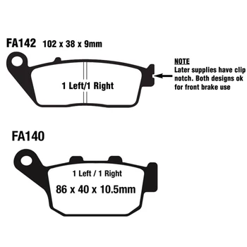 Pentru Kawasaki KLE 650 FFF/FFFAS/FGF/FGFAS Versys / Versys LT KLE650 Motocicleta placute de Frana Fata Spate