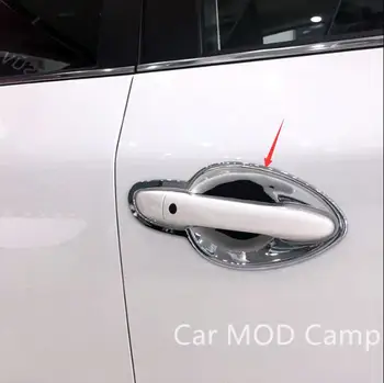 Pentru Mazda CX-5 CX5 2017 2018 ABS Cromat Partea de Mânerul Portierei Castron cu Capac Cadru Ornamente 8pcs Styling Auto Accesorii!