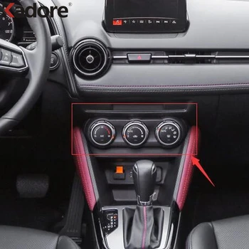 Pentru Mazda CX3 CX-3 2016 2017 2018 ABS Mat Interior Accesorii Auto Styling Aer Condiționat Comutator de Reglare a Acoperi Tapiterie