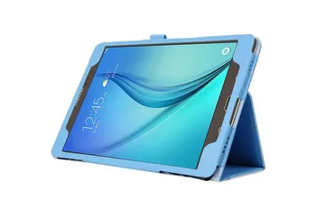 Pentru Samsung Galaxy Tab a 9.7 T550 T555 SM-T550 SM-T551 Caz Pliere Flip Stand Piele PU de Acoperire Shell Stand Caz de + film + pen