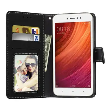 Pentru Xiaomi Redmi Notă 5A Pro Caz 5.5 Piele PU Caz Telefon Pentru Xiomi Xiaomi Redmi Notă 5A Note5A Pro 32GB 3GB Global Flip Cover