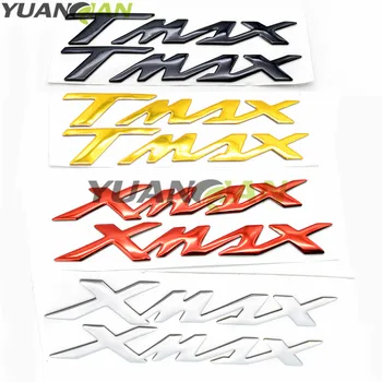 Pentru Yamaha X-MAX 125 250 400 TMAX Motocicleta Decalcomanii Autocolante Insigna Emblema 3D Decal Ridicat Rezervor Roata Rezervor Decalcomanii Aplicatiile Emblema