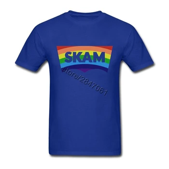 Plus Dimensiune Gay Pride SKAM Tricouri Homme Moda Clasic Maneci Scurte din Bumbac Barbati Tricouri en-Gros Unic de Îmbrăcăminte