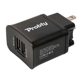 Probty EN-EL14 EN EL14 LCD Încărcător de Baterii + 2 Port USB Plug Pentru Nikon D3100 D3200 D5100 DF P7000 P7100 P7200 P7800 P7700