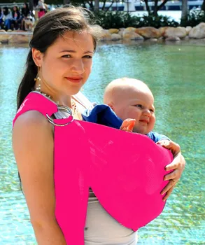 Respirabil Curele pentru Copii iute Uscat Design Copilul Transportatorii Moale Confortabil ring sling Baby Carrier Husa Folie de Nou-născut