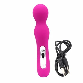 Reîncărcabilă 30 de Funcții Clitoris Vagin Vibratoare pentru Femei Baghetă Magică Analsex Penis artificial Vibratoare Jucarii Sexuale pentru Femei Barbati Sex Machine
