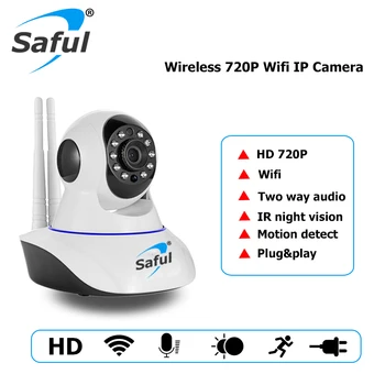 Saful HD 720P Camera IP Wireless Wifi Viziune de Noapte camera de Supraveghere de Rețea P2P CCTV Înregistrare Audio Baby Monitor Interior