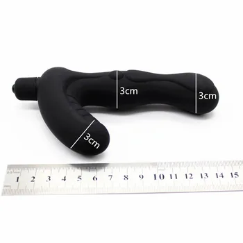 Silicon 10 Viteza Anal Vibrator Adult Sex-Produse Unisex Vibrator Anal Plug Impermeabil Puternic Masaj de Prostata 150*30mm