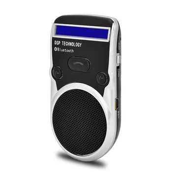 Solar Powered Car Kit-ul Bluetooth Display LCD auto Mâini Libere Bluetooth Speaker cu masina harger auto-styling kit prin transport gratuit